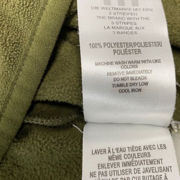 Adidas Men's Climawarm Olive Fleece Pullover size Small - Picture 5 of 7